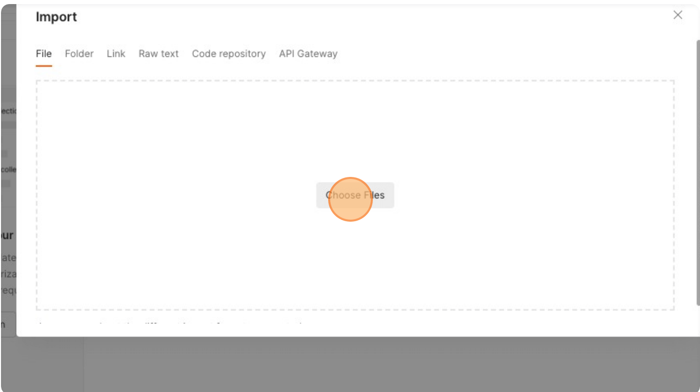 Postman Import Step 2