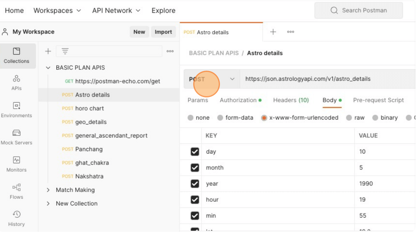 Postman Workflow Step 4